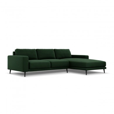 Canapé d'angle droit velours Kylie Vert Bouteille L232cm BOUTICA DESIGN MIC_RC_51_F1_KYLIE2