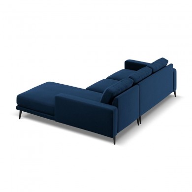 Canapé d'angle droit velours Kylie Bleu Roi L232cm BOUTICA DESIGN MIC_RC_51_F1_KYLIE3