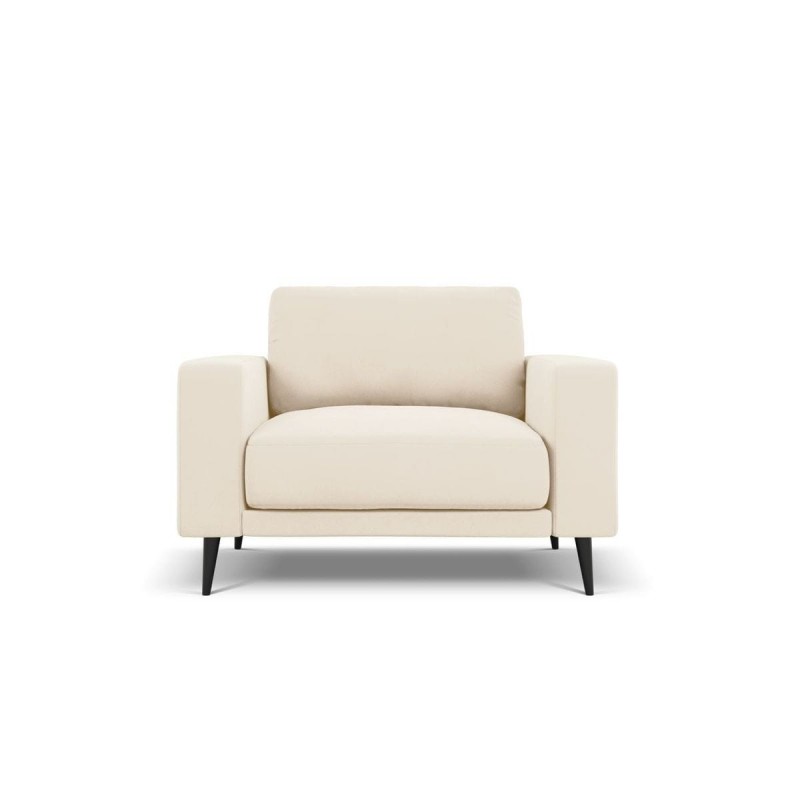 Fauteuil velours Kylie Beige Clair BOUTICA DESIGN MIC_ARM_51_F1_KYLIE1