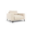 Fauteuil velours Kylie Beige Clair BOUTICA DESIGN MIC_ARM_51_F1_KYLIE1