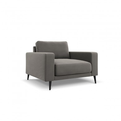 Fauteuil velours Kylie Gris Clair BOUTICA DESIGN MIC_ARM_51_F1_KYLIE4