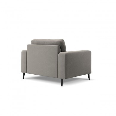 Fauteuil velours Kylie Gris Clair BOUTICA DESIGN MIC_ARM_51_F1_KYLIE4