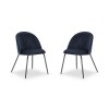 Chaise (lot x2) velours Matt Bleu Foncé BOUTICA DESIGN MIC_CHSET2_2_F1_MATT8