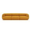 Canapé velours Miley Jaune 3 Places BOUTICA DESIGN MIC_3S_51_F1_MILEY7