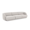 Canapé Miley Gris Clair 3 Places BOUTICA DESIGN MIC_3S_140_F1_MILEY5