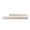 Canapé gauche velours Miley Beige Clair BOUTICA DESIGN MIC_R4SOL_51_F1_MILEY1