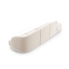 Canapé gauche velours Miley Beige Clair BOUTICA DESIGN MIC_R4SOL_51_F1_MILEY1