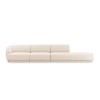 Canapé droit Miley Beige Clair BOUTICA DESIGN MIC_R4SOR_140_F1_MILEY1