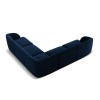 Canapé d'angle symétrique velours Miley Bleu Roi L252cm BOUTICA DESIGN MIC_COR_51_F1_MILEY2