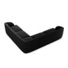 Canapé d'angle symétrique Miley Noir L252cm BOUTICA DESIGN MIC_COR_140_F1_MILEY7