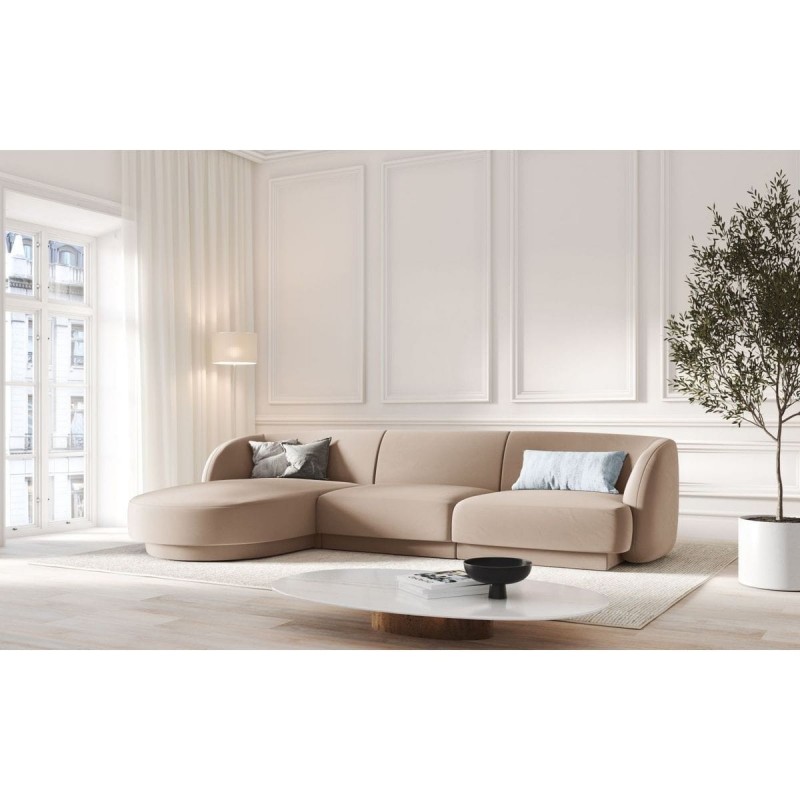 Canapé d'angle gauche Miley Cappuccino 4 Places BOUTICA DESIGN MIC_LC_51_F1_MILEY6