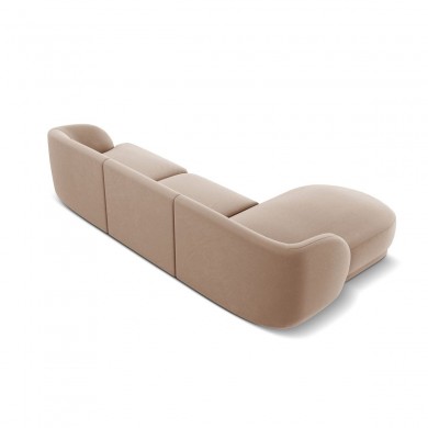 Canapé d'angle gauche Miley Cappuccino 4 Places BOUTICA DESIGN MIC_LC_51_F1_MILEY6