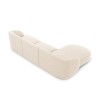 Canapé d'angle gauche Miley Beige Clair 4 Places BOUTICA DESIGN MIC_LC_140_F1_MILEY1