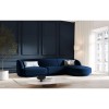 Canapé d'angle droit velours Miley Bleu Roi 4 Places BOUTICA DESIGN MIC_RC_51_F1_MILEY2