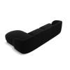 Canapé d'angle droit velours Miley Noir 4 Places BOUTICA DESIGN MIC_RC_51_F1_MILEY5