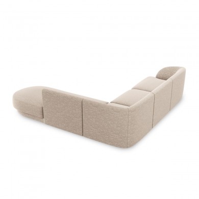 Canapé arrondi d'angle droit Miley Beige 6 Places BOUTICA DESIGN MIC_RRCO_140_F1_MILEY2