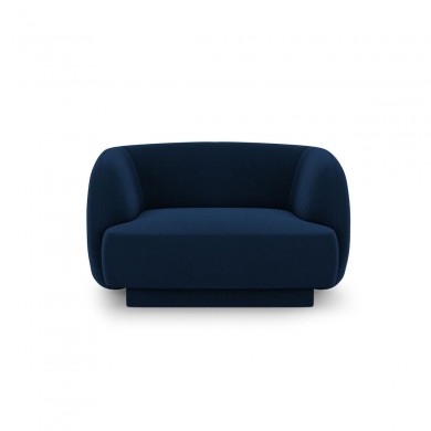 Fauteuil velours Miley Bleu Roi BOUTICA DESIGN MIC_ARM_51_F1_MILEY2