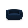 Fauteuil velours Miley Bleu Roi BOUTICA DESIGN MIC_ARM_51_F1_MILEY2