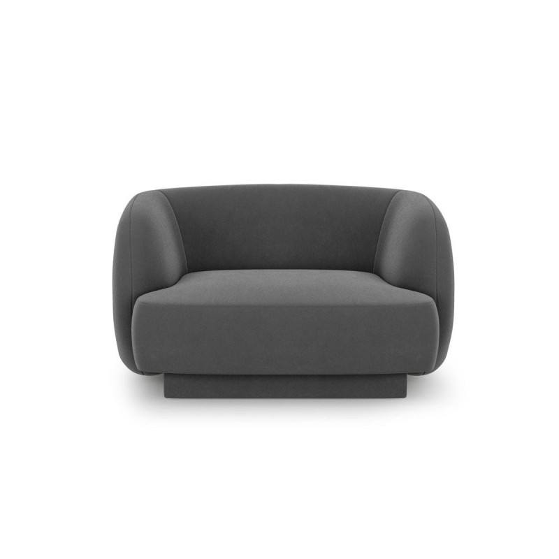 Fauteuil velours Miley Gris BOUTICA DESIGN MIC_ARM_51_F1_MILEY4