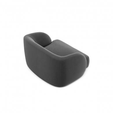 Fauteuil velours Miley Gris BOUTICA DESIGN MIC_ARM_51_F1_MILEY4