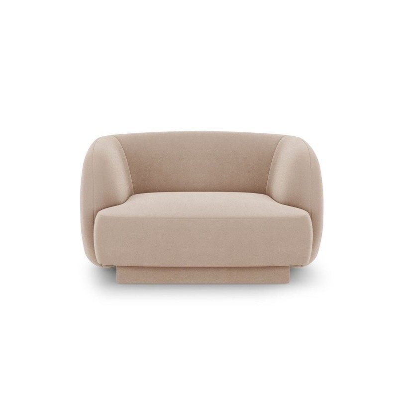 Fauteuil velours Miley Cappuccino BOUTICA DESIGN MIC_ARM_51_F1_MILEY6