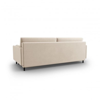 Canapé convertible avec coffre velours Scott Beige Clair BOUTICA DESIGN MIC_3SF_51_F1_SCOTT1