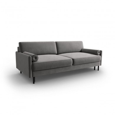 Canapé convertible avec coffre velours Scott Gris Clair BOUTICA DESIGN MIC_3SF_51_F1_SCOTT5