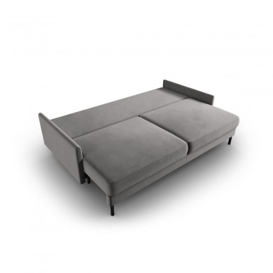 Canapé convertible avec coffre velours Scott Gris Clair BOUTICA DESIGN MIC_3SF_51_F1_SCOTT5