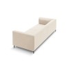 Canapé velours Selena Beige Clair 3 Places BOUTICA DESIGN MIC_3S_51_F1_SELENA1