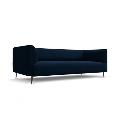 Canapé velours Selena Bleu Roi 3 Places BOUTICA DESIGN MIC_3S_51_F1_SELENA3