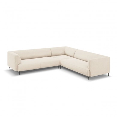 Canapé velours Selena Beige Clair 5 Places BOUTICA DESIGN MIC_COR_51_F1_SELENA1