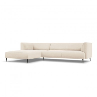 Canapé d'angle gauche Selena Beige Clair 4 Places BOUTICA DESIGN MIC_LC_51_F1_SELENA1