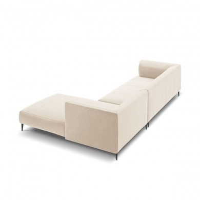 Canapé d'angle gauche Selena Beige Clair 4 Places BOUTICA DESIGN MIC_LC_51_F1_SELENA1