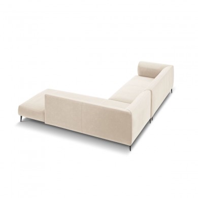 Canapé d'angle droit Selena Beige Clair 5 Places BOUTICA DESIGN MIC_RC_L_51_F1_SELENA1