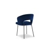 Chaise (lot x2) velours Tom Bleu Roi BOUTICA DESIGN MIC_CHSET2_2_F1_TOM7