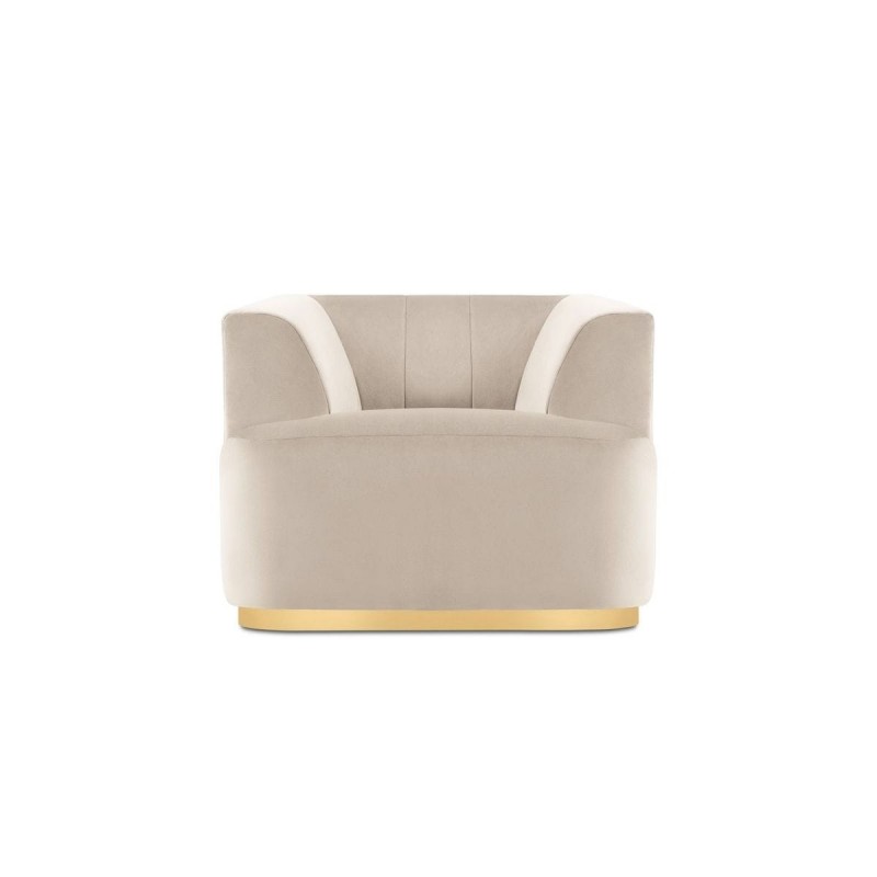 Fauteuil velours Goct Beige BOUTICA DESIGN MIC_ARM_44_F1_GOCT1