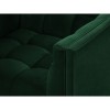 Fauteuil velours Karoo Vert Bouteille Pieds Métal Doré BOUTICA DESIGN MIC_ARM_51_F1_KAROO4