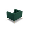 Fauteuil Karoo Vert Pieds Métal Doré BOUTICA DESIGN MIC_ARM_78_F1_KAROO3