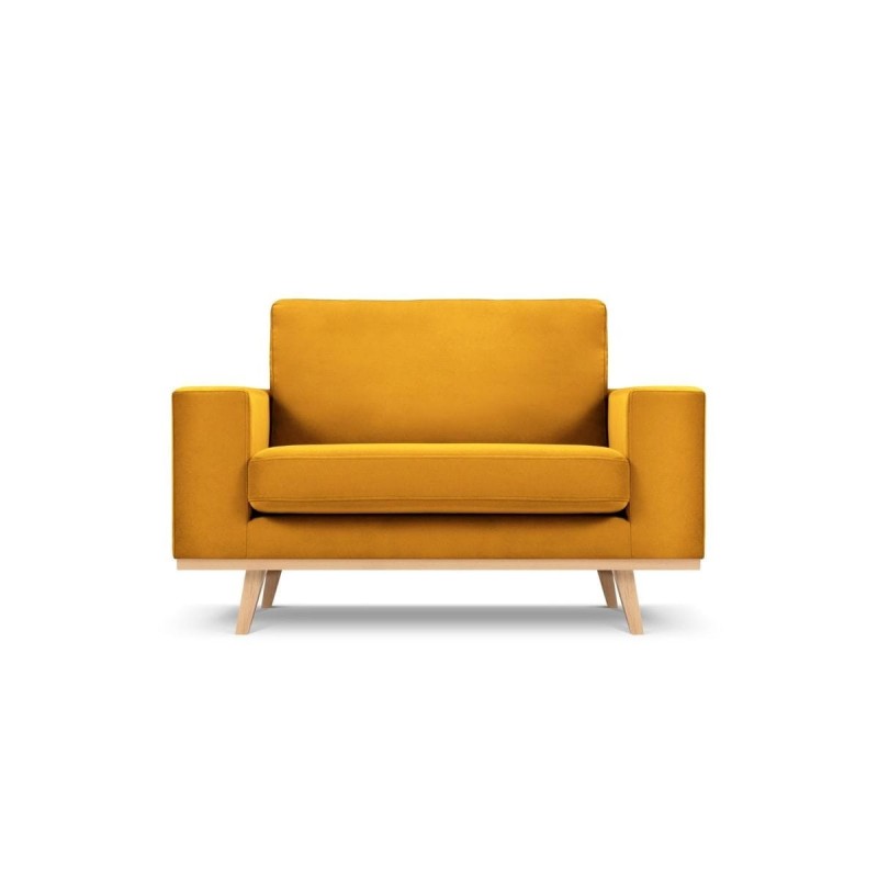 Fauteuil velours Tugela Jaune BOUTICA DESIGN MIC_ARM_44_F1_TUGELA5