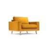 Fauteuil velours Tugela Jaune BOUTICA DESIGN MIC_ARM_44_F1_TUGELA5