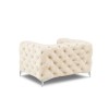 Fauteuil velours Violane Beige Clair BOUTICA DESIGN MIC_ARM_103_F1_VIOLANE1