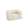 Fauteuil velours Iggy Beige Clair BOUTICA DESIGN MIC_ARM_51_F1_IGGY1