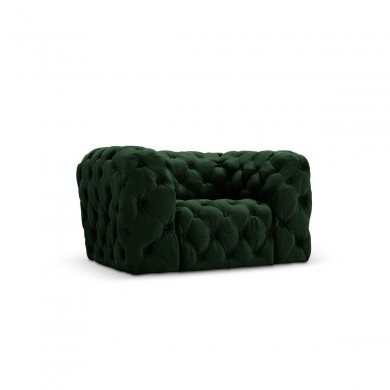 Fauteuil velours Iggy Vert Bouteille BOUTICA DESIGN MIC_ARM_51_F1_IGGY2