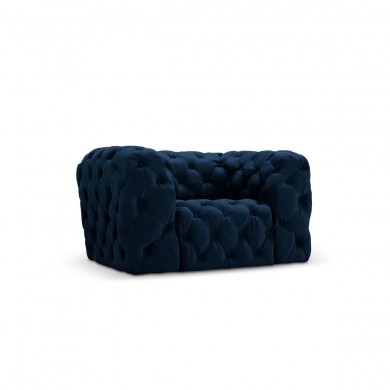 Fauteuil velours Iggy Bleu Roi BOUTICA DESIGN MIC_ARM_51_F1_IGGY3