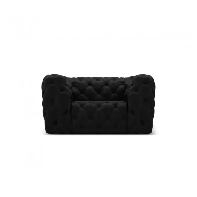 Fauteuil velours Iggy Noir BOUTICA DESIGN MIC_ARM_51_F1_IGGY6