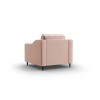 Fauteuil velours Lisa Beige BOUTICA DESIGN MIC_ARM_121_F1_LISA2