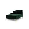 Canapé Méridienne gauche velours Larnite Vert Bouteille Pieds Métal Doré BOUTICA DESIGN MIC_CHL_51_B1_LARNITE5