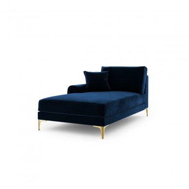 Canapé Méridienne gauche velours Larnite Bleu Roi Pieds Métal Doré BOUTICA DESIGN MIC_CHL_51_B1_LARNITE8