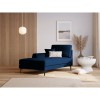 Canapé Méridienne gauche velours Larnite Bleu Roi Pieds Métal Chromé Noir BOUTICA DESIGN MIC_CHL_51_B2_LARNITE8