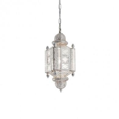 Suspension NAWA-2 Argent 1x60W IDEAL LUX 138343